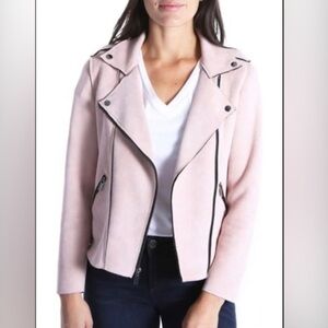 KUT from the Cloth Faux Suede Moto Jacket